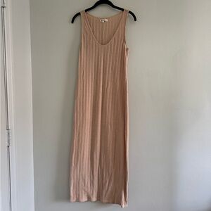Reformation Ribbed Maxi Tank Dress